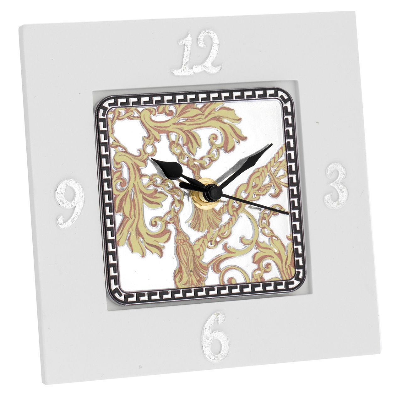 OROLOGIO QUADRATO 15*15 CON DECO MAIOLICA 1
